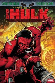 DF RED HULK #1 PERCY SGN