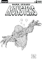 MARK SPEARS MONSTERS #2 2ND PTG CVR B 20 COPY INCV