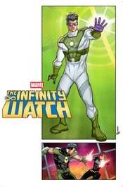 INFINITY WATCH #3 (OF 5) DAVID BALDEON HANDBOOK VAR