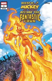 DF WHAT IF MICKEY & FRIENDS FANTASTIC FOUR #1 YOUNG CGC