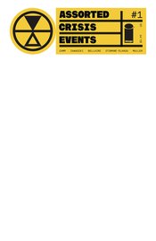 ASSORTED CRISIS EVENTS #1 CVR D BLANK SKETCH CVR (MR)