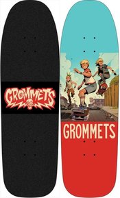 GROMMETS SKATEBOARD DECK DESIGN #1