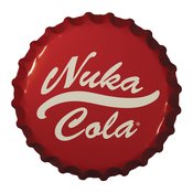 FALLOUT NUKA-COLA BOTTLE CAP TIN SIGN