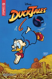 DUCKTALES #1 CVR Z LAURO PREMIUM EMBOSSED METAL DE EXC