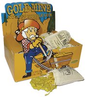 GOLD MINE NUGGET BUBBLE GUM 24PC CS