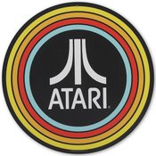 ATARI VINTAGE STRIPES 11IN ROUND METAL SIGN