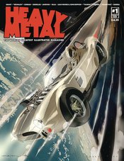 HEAVY METAL MAGAZINE #1 CVR D GRANT GRIMALDI (MR)