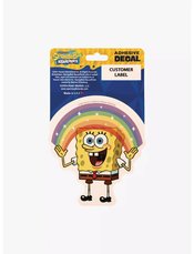 SPONGEBOB SQUAREPANTS RAINBOW 5IN DECAL