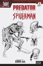 PREDATOR VS SPIDER-MAN #1 (OF 4) 10 COPY INCV DESIGN VAR