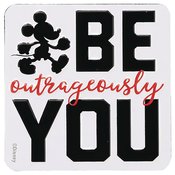 DISNEY MICKEY OUTRAGEOUSLY YOU 2.5IN TIN MAGNET