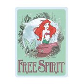 DISNEY ARIEL FREE SPIRIT 3IN TIN MAGNET