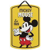 DISNEY MICKEY MOUSE 1928 6X8 METAL SIGN