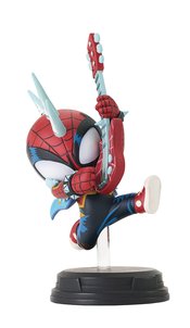 MARVEL ANIMATED STYLE SPIDER-PUNK STATUE