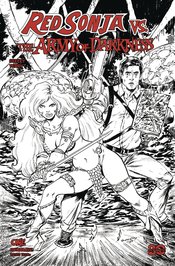 RED SONJA VS AOD #1 CVR L 10 COPY INCV SEELEY LINE ART