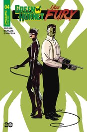 GREEN HORNET MISS FURY #4 CVR C CASE