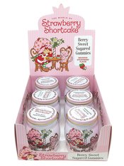 STRAWBERRY SHORTCAKE BERRY SWEET SUGARED GUMMIES 6PC DISP (N