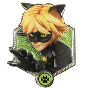 MIRACULOUS LADYBUG & CAT NOIR GOLDEN SERIES2 CAT NOIR PIN (N