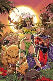 ROGUE THE SAVAGE LAND #1 (OF 5) 2ND PTG 25 COPY INCV VIR VAR