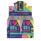 80S MUSIC TRIVIA GAME 12PC DISPLAY (Net)