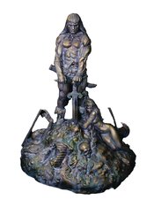 CONAN THE BARBARIAN ANCIENT BRONZE 28IN STATUE