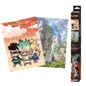 DR STONE 2PC BOXED POSTER SET