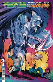TEENAGE MUTANT NINJA TURTLES X NARUTO #4 100 COPY GLEASON