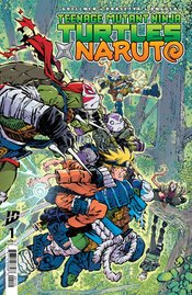 TEENAGE MUTANT NINJA TURTLES X NARUTO #1 2ND PTG CORONA