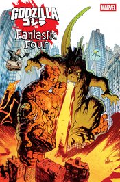 GODZILLA VS FANTASTIC FOUR #1 HARREN GODZILLA HOMAGE VAR