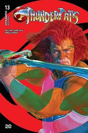 THUNDERCATS #13 CVR W FOC SPEARS RED BKGR