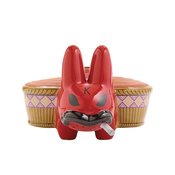 CHIA PET SMORKIN LABBIT SMOKIN RED EDITION CERAMIC POT