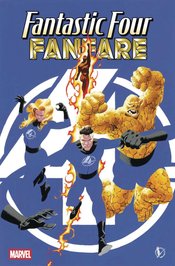 DF FANTASTIC FOUR FANFARE #1 WAID SGN