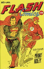 DF DC COMICS CVR ART NICIEZA & DELBEATO SGN & REMARKED SKETC