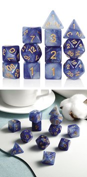 ACRYLIC DICE RE-ENTRY 12PC SET