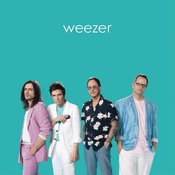 WEEZER TEAL ALBUM VINYL RECORD