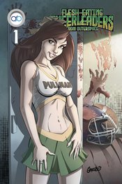 FLESH EATING CHEERLEADERS OUTER SPACE #1 2ND PTG CVR C GREGB