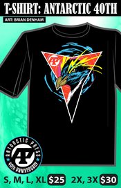 ANTARCTIC PRESS 40TH ANNIVERSARY T/S XL