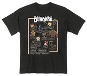 DELICIOUS IN DUNGEON CAST & MONSTERS T/S MED