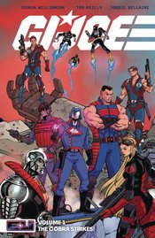 GI JOE TP VOL 01 THE COBRA STRIKES DM EXC TOM REILLY RED CVR