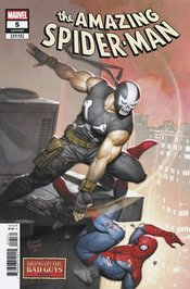 AMAZING SPIDER-MAN #5 RYAN BROWN BRING ON THE BAD GUYS VAR