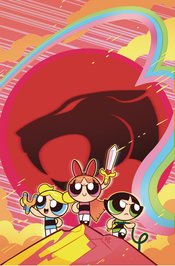 THUNDERCATS POWERPUFF GIRLS #1 CVR G GANUCHEAU METAL PREMIUM