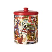 DISNEY MICKEY MOUSE POSTER COLLAGE COOKIE JAR