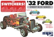 1932 FORD SWITCHERS ROADSTER/COUPE MPC 1/25 MODEL KIT (Net)