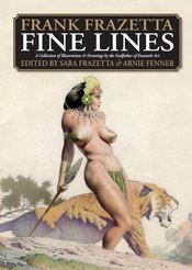 FRANK FRAZETTA FINE LINES ART BOOK (Net)