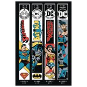 DC COMICS AGES ART PRINT