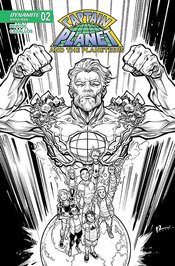 CAPTAIN PLANET #2 CVR L FOC BONUS HARDIN LINE ART