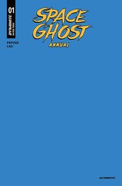 SPACE GHOST ANNUAL #1 CVR M FOC BONUS BLUE BLANK AUTHENTIX