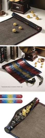 ROLL UP DRAGON SCALE DICE MAT