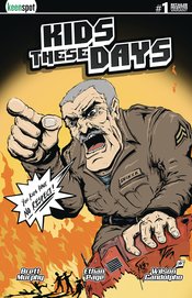 KIDS THESE DAYS #1 2ND PTG CVR B 10 COPY RAMONE INCV (Net)