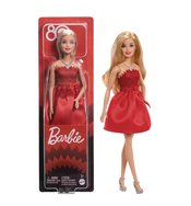 BARBIE 80TH ANN RUBY RED DOLL