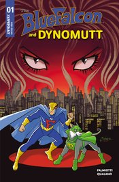 THE BLUE FALCON & DYNOMUTT #1 CVR B AMANDA CONNER